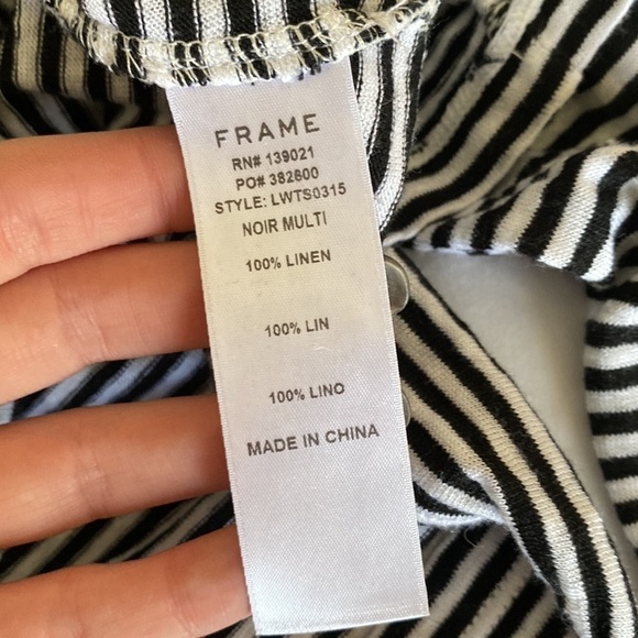 Frame Denim striped top - Picture 6 of 6